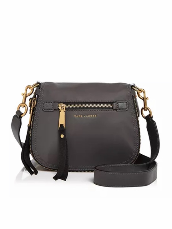 Marc Jacobs Handbags - NWOT Marc Jacobs Leather Saddle Crossbody Bag in Black
